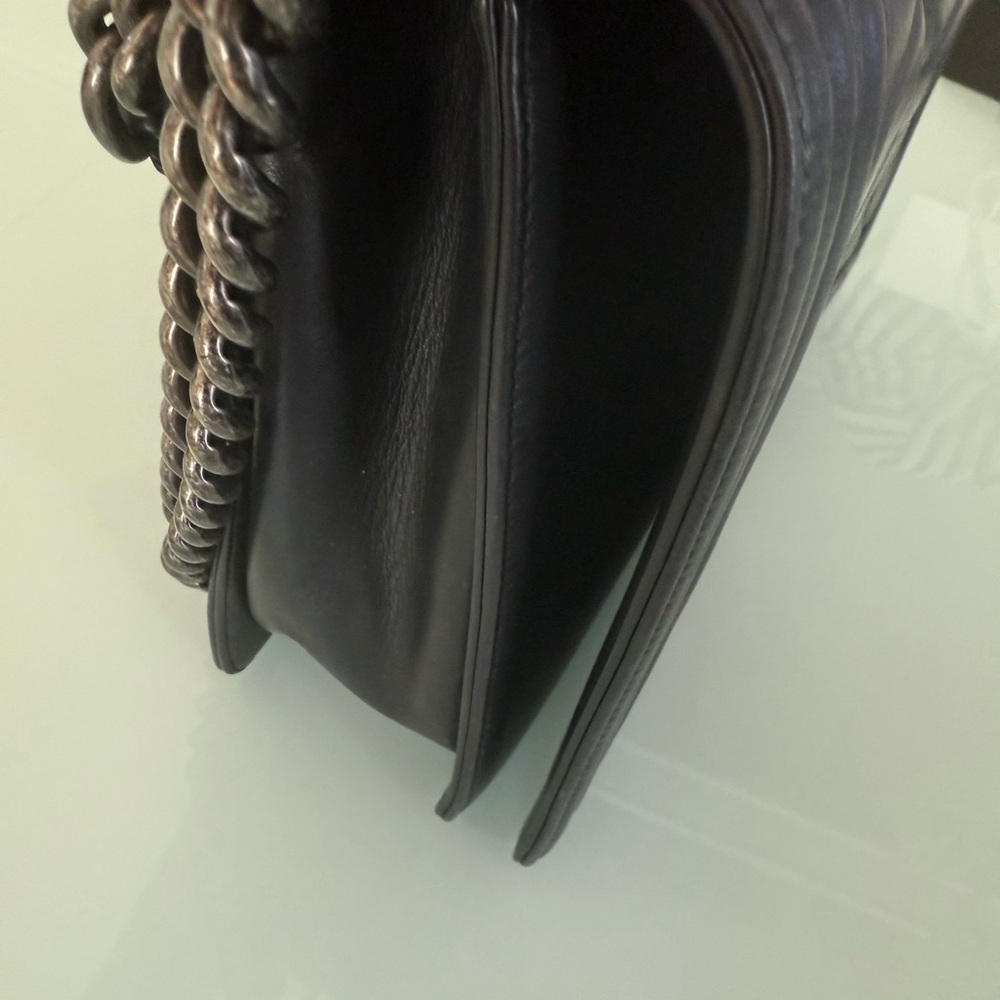 Chanel Black Quilted Crossbody Bag XL - Picture 15 of 16